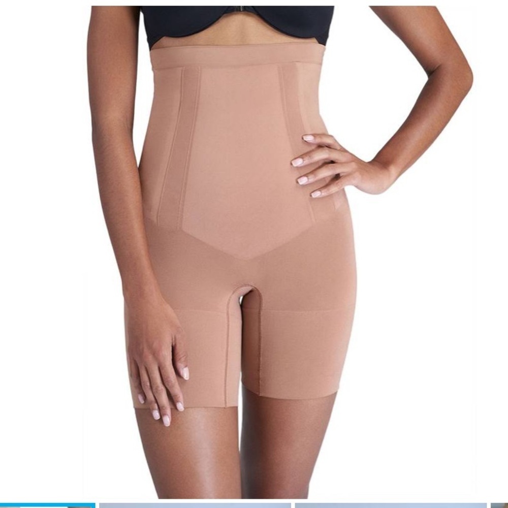 SPANXsculpt™ OnCore
High-Waisted Mid-Thigh Short Cafe au lait